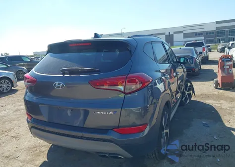 2017 Hyundai Tucson Limited from USA, damaged, VIN KM8J33A27HU370102